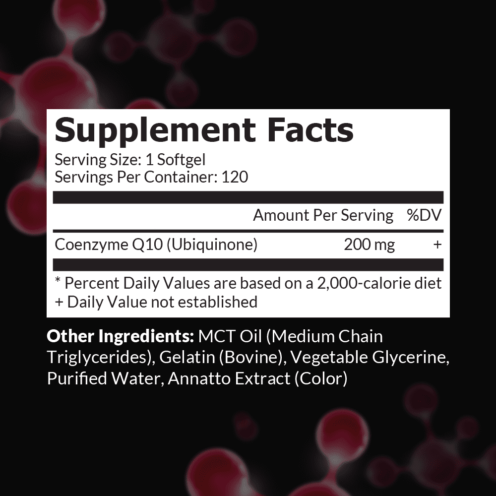 Intelligent Labs CoQ10 200mg Softgels with MCT Oil | Heart Health & Cellular Energy Support | 120 Softgels (4-months Supply)