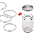 thumbnail image 3 of 20pcs Replacement Silicone Seals Replacement Rubber Jar Seals Airtight Silicone Gasket Sealing Rings, 3 of 4