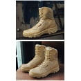 thumbnail image 3 of Men's Autumn Outdoor Training Military Boots Hiking Shoes High Boots Short Military Boots Casual Shoes, 3 of 11