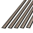 thumbnail image 1 of FASÄDE 47 in. Decorative Vinyl Divider Trim Crosshatch Silver (5 Pack), 1 of 7