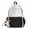 Black, variant on Women Nylon Polka Dot Backpack Purse Large Capacity Travel Daypack with Pendant Lightweight Laptop Backpack for Outdoor Gym Cycling (Black)