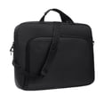thumbnail image 3 of Bolso para portátil, maletín, elegante bolso de mano premium para ordenador, de hombro, estuche de transporte para hombres y mujeres, para viajes 156 pulgadas 41 cm x 30 cm, 3 of 8