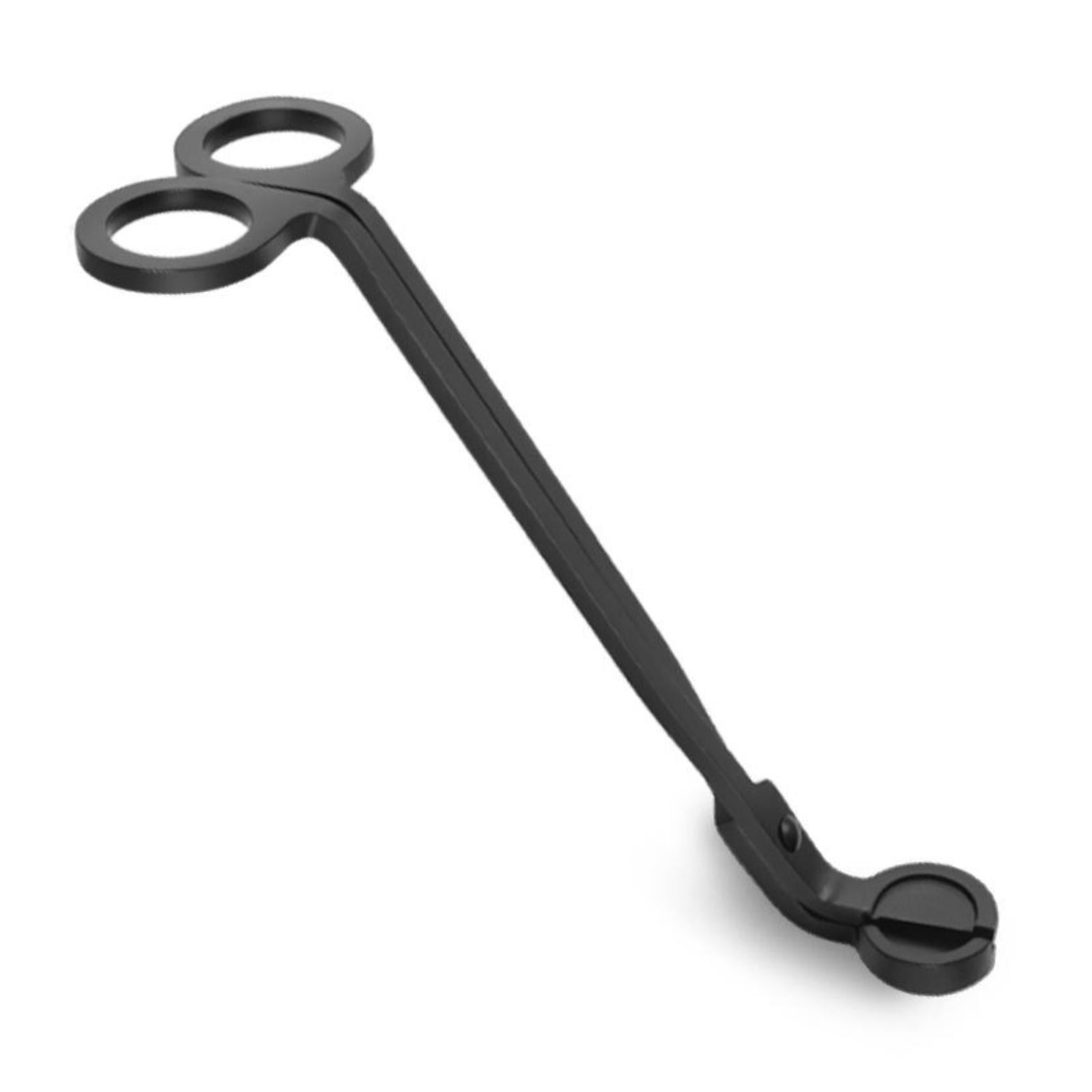 Black Thsue Stainless Steel Candle Wick Trimmer Oil Lamp Scissor