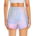 thumbnail image 4 of Goofa Rainbow Printed Women 2 in 1 Running Shorts,Quick Dry Athletic Workout Shorts,High Waisted Athletic Shorts with Liner Pockets-Large, 4 of 9