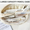 thumbnail image 3 of 1pcs semi transparent pencil case, stationery case, pencil case, multi-layer design 21 * 13.5 * 5CMstyle:style1;, 3 of 5