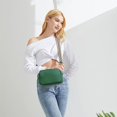 thumbnail image 3 of Women's Small Genuine Leather Green Crossbody Bag, 3 of 4