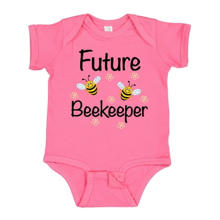 

Inktastic Future Beekeeper Honey Bee Gift Baby Boy or Baby Girl Bodysuit