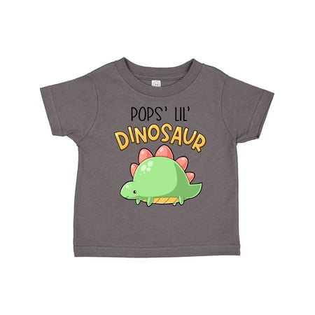 

Inktastic Pops Lil Dinosaur with Cute Stegosaurus Gift Toddler Boy or Toddler Girl T-Shirt