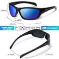 thumbnail image 2 of Lentes de Sol Polarizados RIVBOS con Protección UV400 RB832-1 Negro, 2 of 6