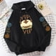 thumbnail image 1 of Avatar-Sudadera con capucha de manga larga para hombre y mujer, prenda de vestir con estampado de letras Appa YIP, estilo Anime negro, temporada primavera Otoño, 2022, 1 of 1