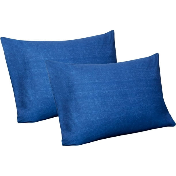 Gilbin 100 Jersey Knit Cotton & Ultra Soft Pillowcase, Standard Size Set of 2 Pillow Cases