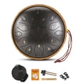 thumbnail image 1 of Instrumento Musical Percusión Tambor 12 Pulgadas Con Bolso Baquetas Tono D, 1 of 9