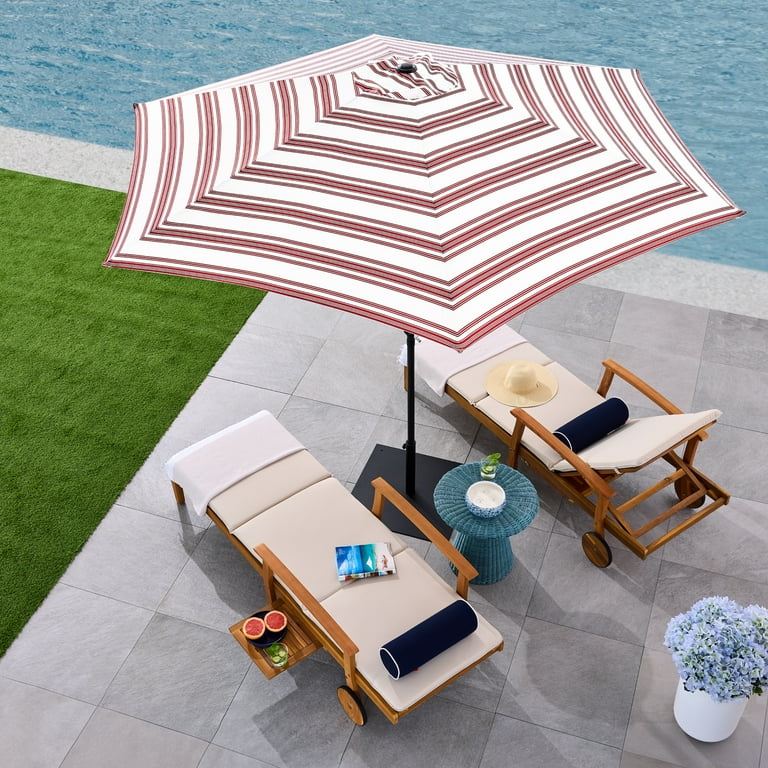 best market patio umbrella Best Choice Products 10ft Outdoor Steel Market Patio Umbrella w/ Crank, Tilt Push Button, 6 Ribs