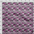 thumbnail image 4 of oneOone Georgette Viscose Pink Fabric Writing Font Sewing Craft Projects Fabric Prints By Yard 42 Inch Wide, 4 of 4