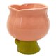 thumbnail image 4 of Ceramic Chocolate Cup Highfooted Design Ice Cream Cup For Women Pink 4.1×3.7×3.7in Mug 1Pcs, 4 of 4