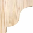 thumbnail image 3 of 3 1/2"W x 8"D x 8"H Newport Smooth Corbel, Douglas Fir, 3 of 9