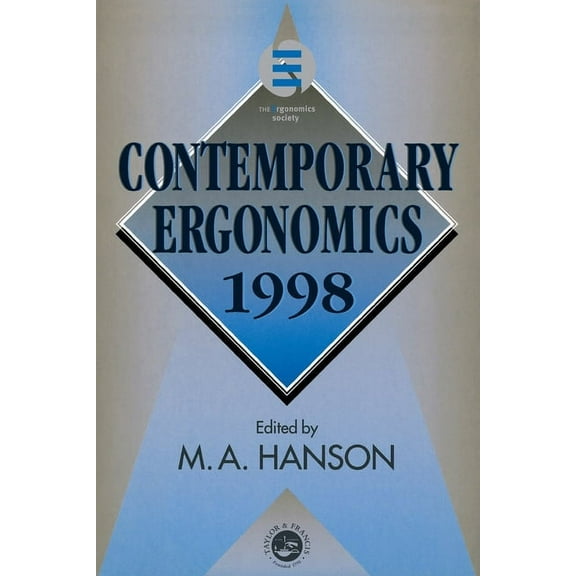 Contemporary Ergonomics Contemporary Ergonomics 1998, (Paperback)