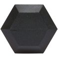 thumbnail image 3 of BalanceFrom Barbell Rubber Hex Dumbbell, 15 Lbs., Single, 3 of 4