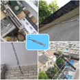 thumbnail image 5 of Tensor de cable Desiderio M5 con gancho y ojo, tensor de cable ajustable de acero inoxidable 304, utilizado para tensar antenas de alambre de acero, cadena de tendedero, 6 piezas, 5 of 5