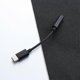 thumbnail image 2 of 1pc Type-C to 3.5mm Earphone Cable Adapter Usb 3.1 Type C USB-C Male to 3.5 AUX Audio Female Jack (Black), 2 of 3