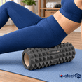 thumbnail image 2 of INNOTECH SC 12.9 x 5.5 Inch Foam Roller - EVA Foam Deep Tissue Massage Roller for Muscle Recovery, Yoga, Fitness, Stretching & Physical Therapy – Black, 2 of 8