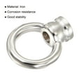 thumbnail image 4 of Unique Bargains 50kg Max Load M10 Thread Ring Female Chandeliers Loop Eye Nut Silver Tone, 4 of 5