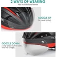 thumbnail image 4 of Bike Helmet Goggles Visor Strong Magnetic Eye Shield, 4 of 5