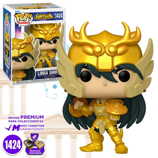 Funko Pop Shiryu Armadura Dorada De Libra #1424 Caballeros Del Zodiaco Anime Original Funko Libra Shiryu Saint Seiya
