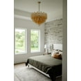 thumbnail image 4 of Crystorama Addis 12 Light Aged Brass Chandelier - 26.75"W x 21.5"H x 26.75"D, 4 of 16