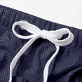 thumbnail image 4 of Oplxuo Men's Swim Briefs Sexy Low Rise Bikini Bottom Drawstring Triangle Swimming Trunks Beach Swimwear Sports Swimsuit, 4 of 7