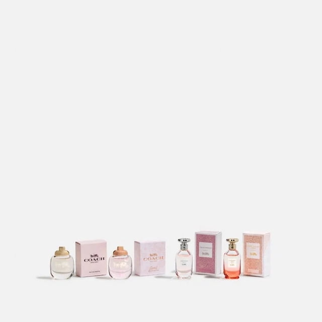 Mini Set de 4 Piezas Coach EDP 4.5ML para Mujer