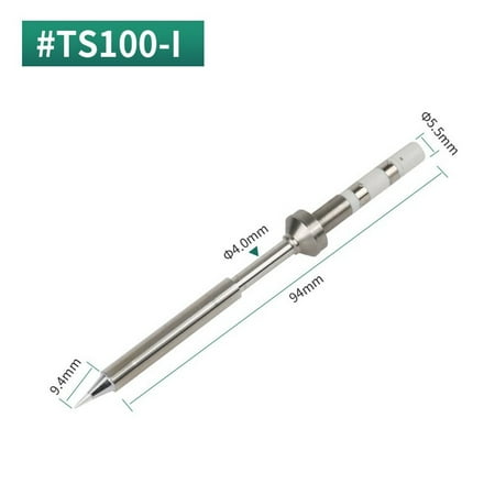

Ts100 Soldering Iron Tips Replacement Accessories Electric Solding Pcb Ts-I K