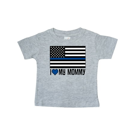

Inktastic Police Officer Mommy Law Enforcement Gift Baby Boy or Baby Girl T-Shirt