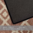 thumbnail image 6 of 5x7 Washable Area Rug Non-Slip Low Profile Soft Boho Distressed Rug for Living Room, Bedroom, Dining Room, Office, Brown, 6 of 13