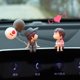 thumbnail image 4 of Decoración Del Coche Lindo De Dibujos Animados Parejas Figura De Acción Figuritas Globo Adorno Auto Interior Accesorios De Salpicadero Para Niñas Regalos, 4 of 4