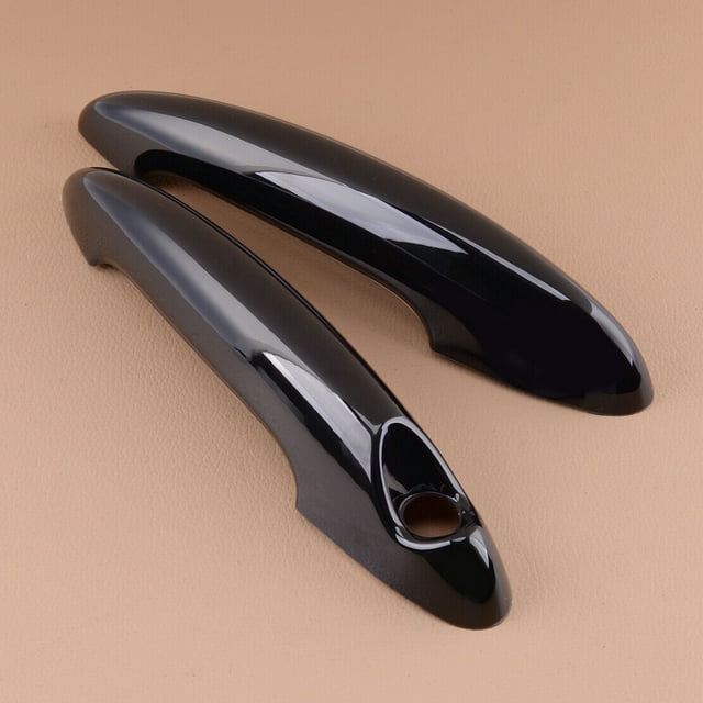2 glossy black door handle protective covers suitable for Mini Cooper S R50 R52 R53 R56 R57 cars