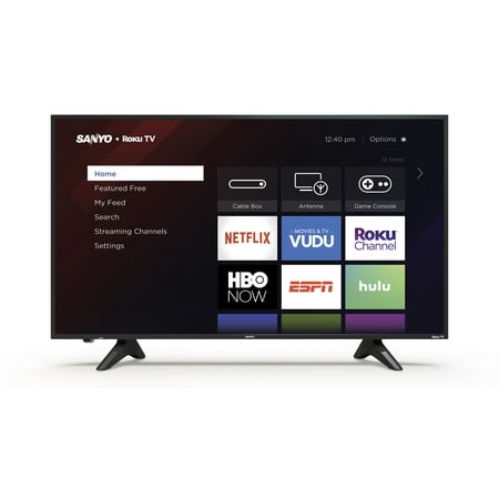 Sanyo 40" Class 2K (1080p) Roku Smart LED TV (FW40R49F)