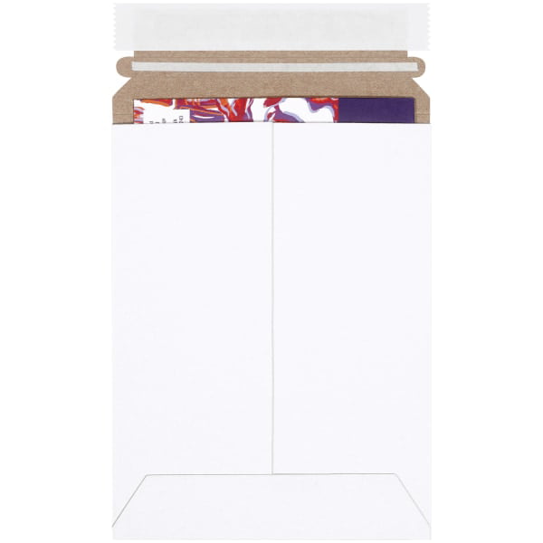 Pack of 50 White 18 x 24 BOX USA BRM11W Flat Mailers