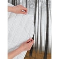 thumbnail image 4 of Forest Reversible Bedspread Set, Fantasy Woodland Under Heavy Fog Tall Trees Bushes Contrast Colors, Pillow Shams & Comforter Microfiber Bedding Set, 3 Sizes, Caramel Dark Taupe, by Ambesonne, 4 of 4