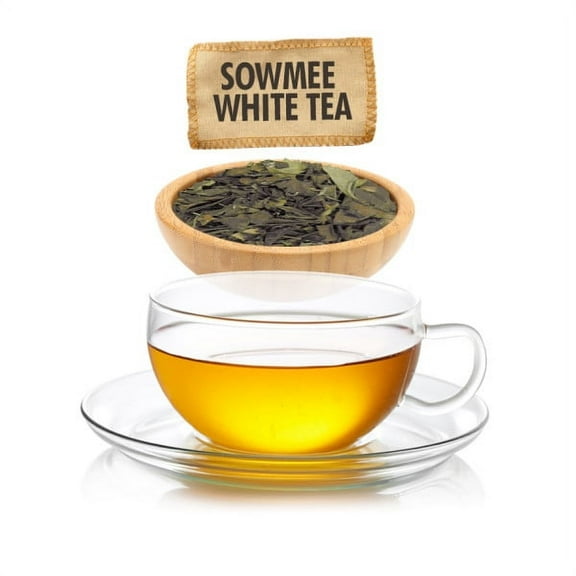 English Tea Store Sowmee White Tea - Loose Leaf - Sampler - Size 1oz
