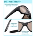 thumbnail image 3 of Liangnv 6 pares de gafas de sol polarizadas para deportes al aire libre para hombres y mujeres para conducir, pescar, andar en bicicleta, correr, protección UV, reducir el deslumbr, 3 of 5