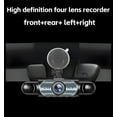 thumbnail image 2 of cpengpj 360° 4-Channel Full HD Car Dashcam System with Infrared Night Vision, G-Sensor, Loop Recording for Taxi, Fleet and Family Vehicles, 1080P Plug-in Power All-Around Monitoring, 2 of 10