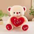 thumbnail image 4 of Fwttom Teddy Bear - Love Plush Bear Doll Stuffed Animal Adorable Valentines Day Birthday Holiday Gifts, 4 of 8