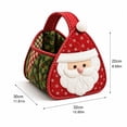 thumbnail image 2 of Christmas Character Quilted Carry Basket – DIY Fabric Basket Craft Kit with Holiday Characters, Decorative Home Organizer for Christmas Storage, 2 of 8