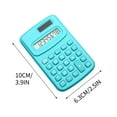 thumbnail image 3 of UttpKLBx Desktop Calculator with Large LCD Display Desk Calculator Desktop Calculators Standard Scientific Calculator, Office Stuff for Women (Army Green), 3 of 6