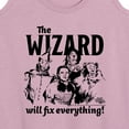 thumbnail image 3 of The Wizard Of Oz - The Wizard Will Fix Everything - Women's Racerback Tank Top, 3 of 5