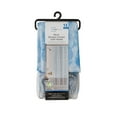 thumbnail image 6 of Mainstays Eco-friendly Water Drops Waterproof Recycled PEVA Shower Curtain Set with 12 Hooks, Blue, 6 of 6