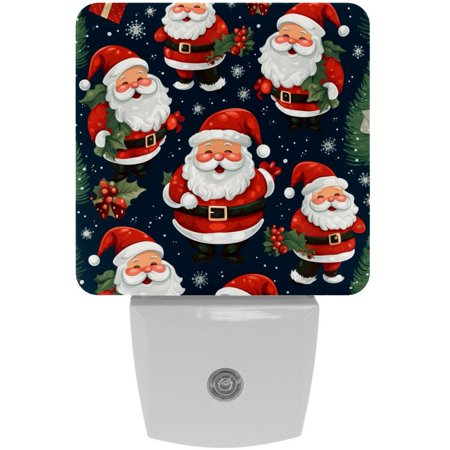 

Santa Claus LED Square Night Lights - Compact and Multifunctional Illumination Solution for Any Space!