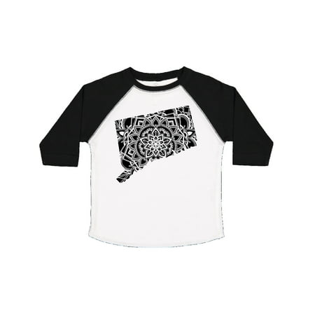 

Inktastic Connecticut Silhouette Mandala Gift Toddler Boy or Toddler Girl T-Shirt