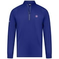 thumbnail image 2 of Men's Levelwear Royal Chicago Cubs Theory Insignia Quarter-Zip Pullover, 2 of 3